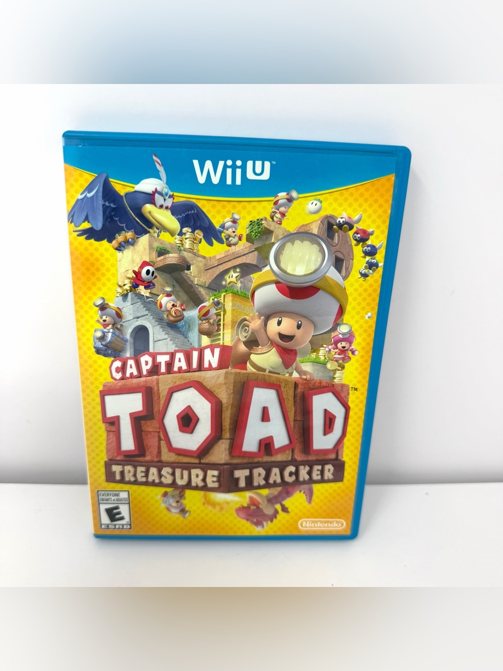 Nintendo Captain Toad: Treasure Tracker Wii U CIB w/ Case & Manual Clean Disk!
